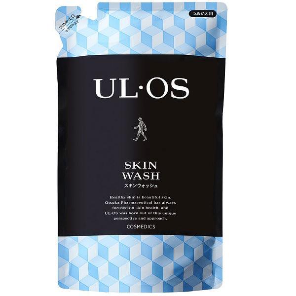ULOS(ウルオス)薬用 全身用 スキンウォッシュ 詰め替え 420ml ボディソープ 洗顔 男性用...