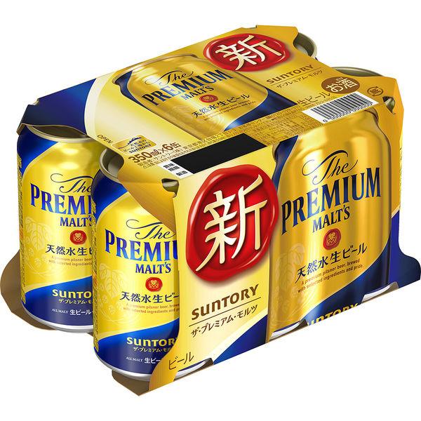 【セール】ビール　プレミアムモルツ　(プレモル)　350ml　1パック(6本)　プレミアムビール　缶...
