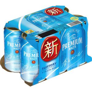 ビール　プレミアムモルツ(プレモル)　香るエール　350ml　1パック(6本)　缶ビール 国産ビールの商品画像