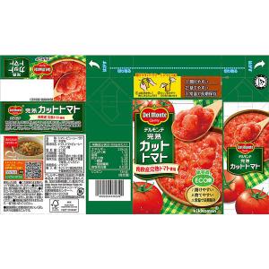 デルモンテ 完熟カットトマト 紙パック 388...の詳細画像1