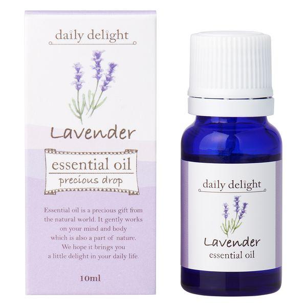 デイリーディライト エッセンシャルオイル 100%天然精油 ラベンダー おだやかな時間に 10mL ...
