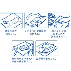 キッチンペーパー 1パック(75組×3箱)スコ...の詳細画像2