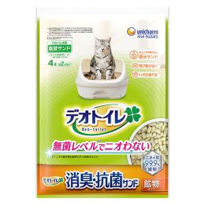 猫砂 デオトイレ 消臭・抗菌サンド 4L 1袋 ...の商品画像