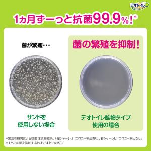 猫砂 デオトイレ 消臭・抗菌サンド 4L 1袋...の詳細画像5