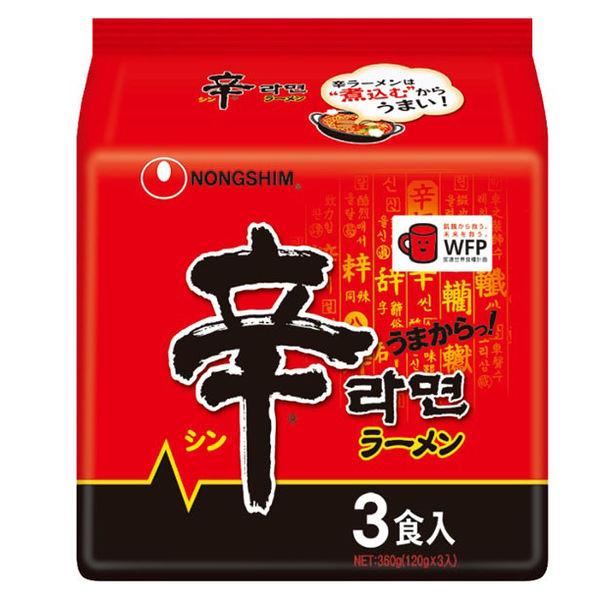農心　辛ラーメン　1パック（3食入）　