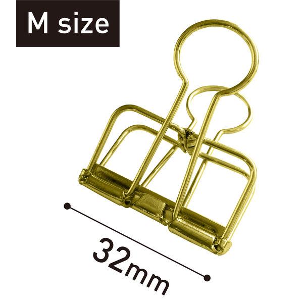 リーンクリップ ゴールド M LC-M10GD 1箱（10個入） サンケーキコム
