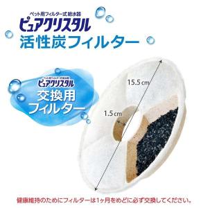 ピュアクリスタル 猫用 抗菌活性炭フィルター ...の詳細画像2
