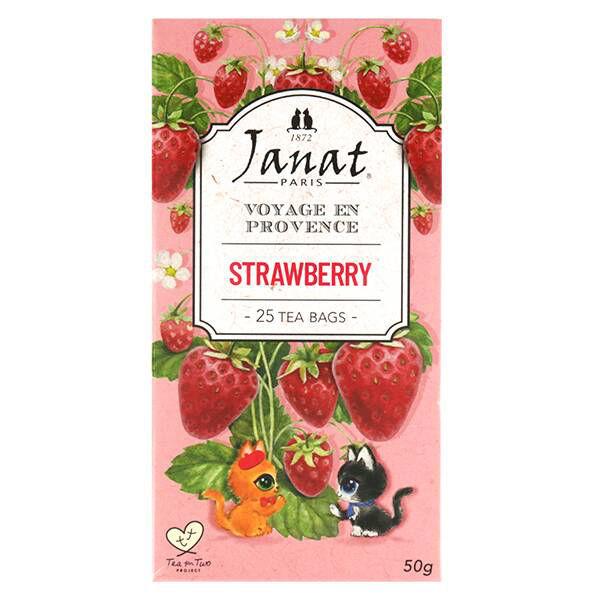 Janat（ジャンナッツ） プロヴァンスシリーズ ストロベリー 1箱（25バッグ入）