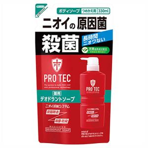 PROTEC（プロテク）ボディソープ デオドラントソープ 詰め替え 330ml ライオン