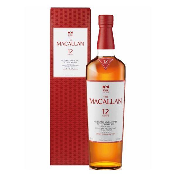 ザ・マッカラン 12年 40度 700ml 1本 正規品　スペイサイド　シングルモルト　スコッチウイ...