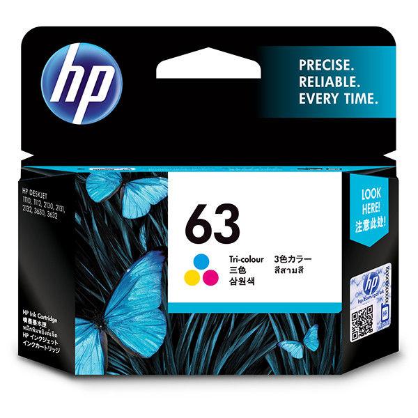 HP インクジェットカートリッジ HP63 カラー F6U61AA