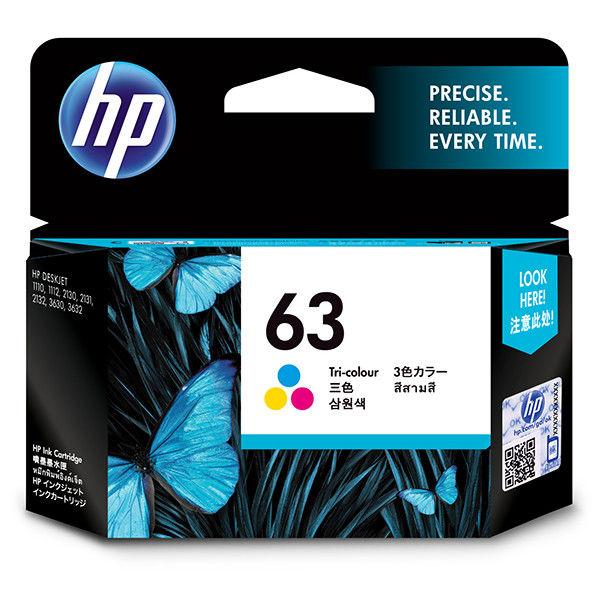 HP（ヒューレット・パッカード） 純正インクカートリッジ HP63 3色一体型 標準 F6U61AA...