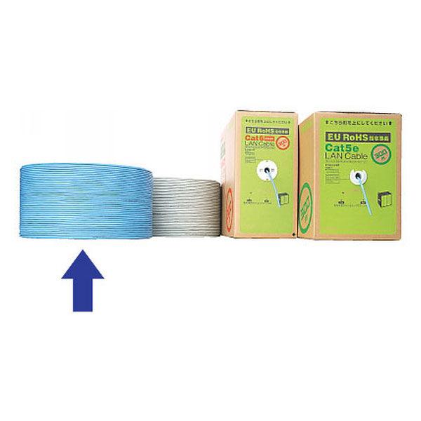 LANケーブル 100m cat6 ギガビット 単線 ケーブルのみ 箱入り ブルー LD-CT6/B...