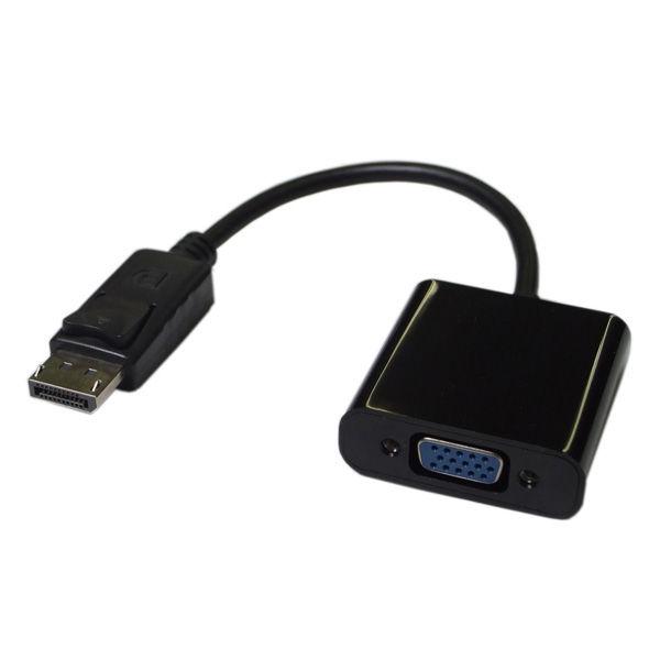Vodaview 変換アダプタ DisplayPort[オス]→VGA（D-sub15ピン）[メス]...
