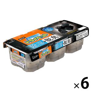 備長炭ドライペット 除湿剤 使い捨てタイプ 420mL 1セット（3個入×6パック）
