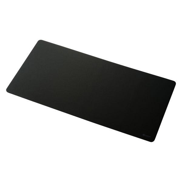 ゲーミング マウスパッド 大型 バランスタイプ 中目クロス 表面 ラバーベース ブラック MP-G1...
