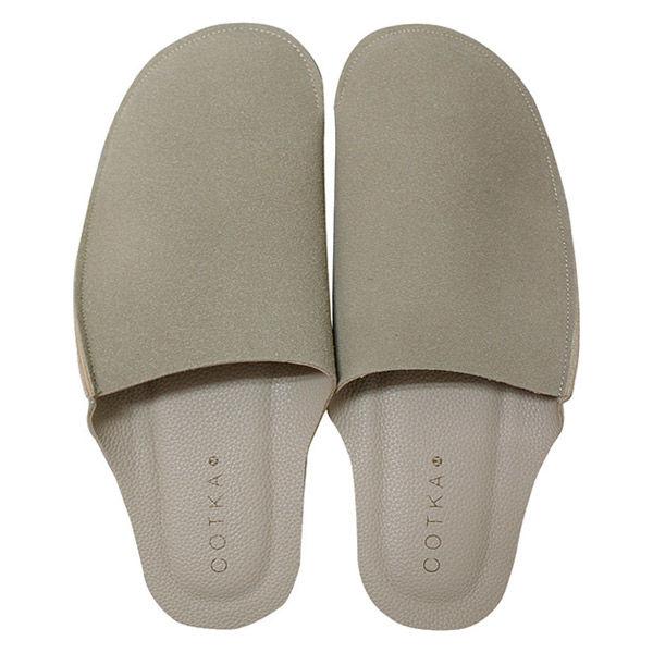 パラデック Cotka スエードスリッパ 室内履き ルームシューズ  CTKー2 TP トープ Mサ...