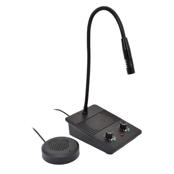 マイク＆スピーカーシステム 双方向通信 「窓口業務マイク＆スピーカー」 S-CMS21B 1台 サン...