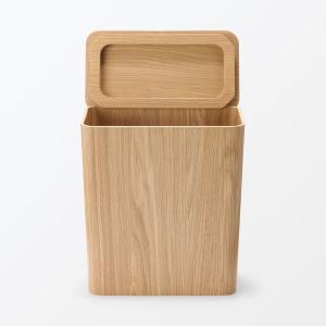 無印良品 木製ごみ箱用フタ 角型 約幅29×奥...の詳細画像2