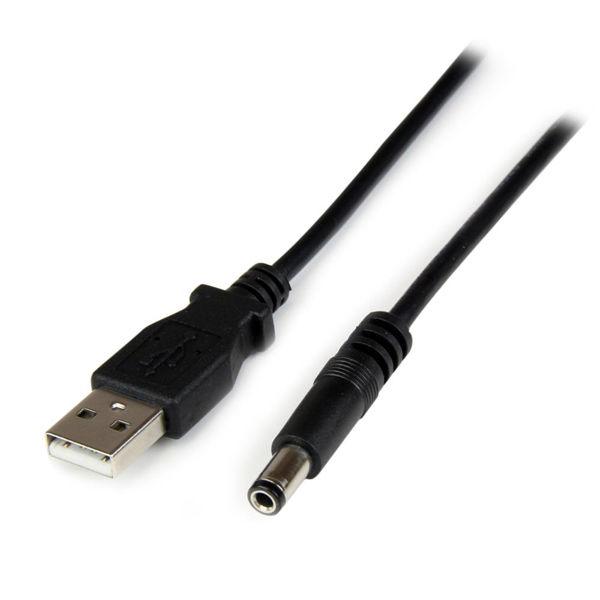 Startech.com USB A - DCプラグ 5V電源供給ケーブル 91cm USB2TYP...