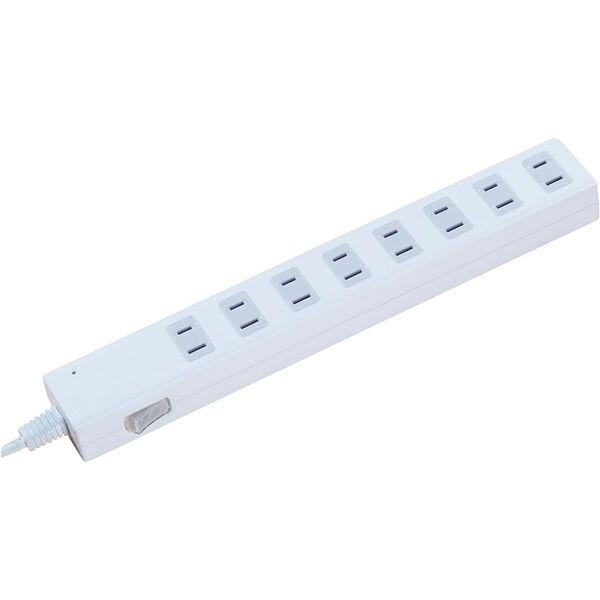 ハート電機サービス 断線に強い集中スイッチタップ8個口 ETA-SS815RD 1個
