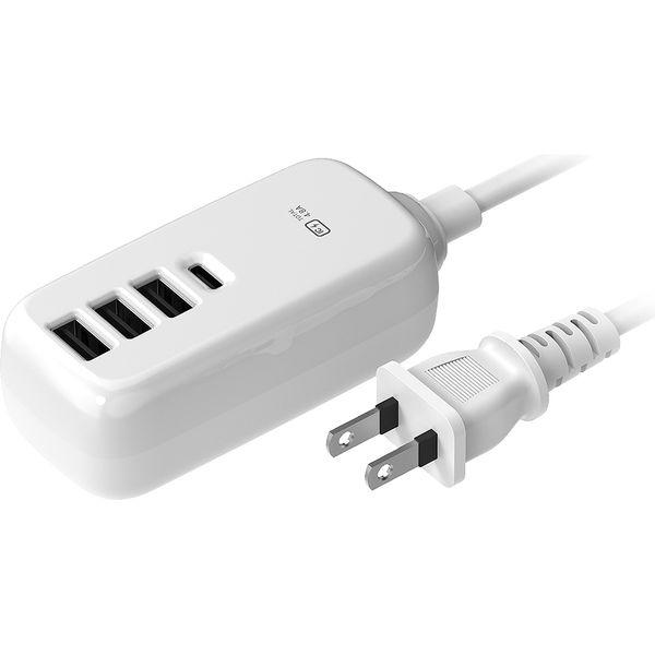 カシムラ ACUSB-3A+C-24W 1.2mリバーシブル自動識別 AC-024 1個