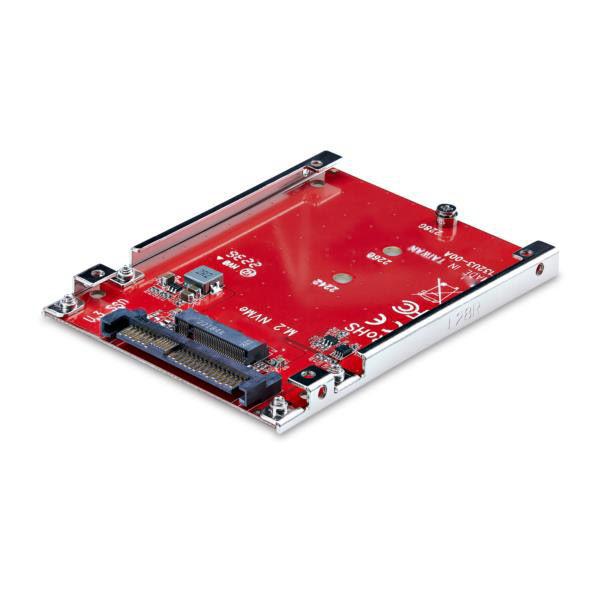 Startech.com M.2 NVMe SSD - 2.5インチU.3変換アダプタ 1M25-U...