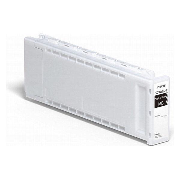 エプソン（EPSON） 純正インクカートリッジ SC18MB70 マットブラック 1個