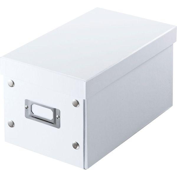 サンワサプライ 組み立て式CD BOX(ホワイト) FCD-MT3WN 1個