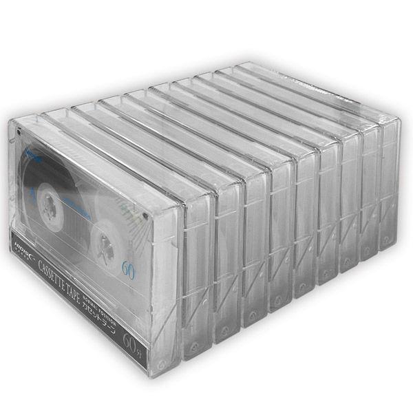 磁気研究所 一般録音用カセットテープ ノーマルポジション 60分(片面30分) 10本組 HDAT6...
