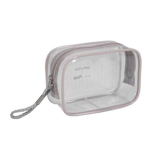 MOTTERU keptコラボガジェットーポーチ(127*56*83mm) ラテグレージュ MOT-...