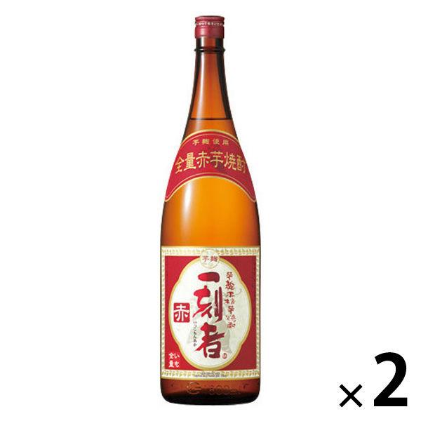 全量芋焼酎　一刻者（いっこもん）赤　25度　1.8L 1800ml　瓶　1セット（2本）　宝酒造