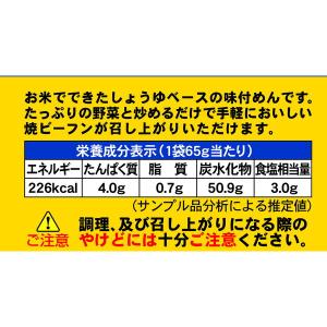 即席袋めん ケンミン 焼ビーフン 鶏だし醤油 ...の詳細画像2