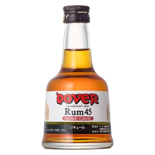 ドーバー ラム 45度 100ml 1本 ドーバー洋酒貿易 ホームケーキシリーズ リキュール ラム酒...
