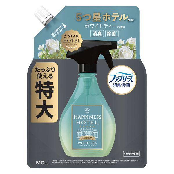 ファブリーズ 布用 レノアハピネス ホワイトティー 詰替 特大 610mL 1個 消臭スプレー P＆...