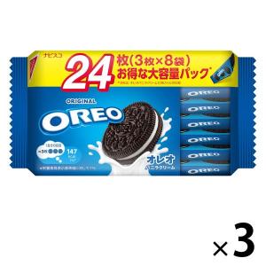 【セール】モンデリーズ OREO（オレオ）ファミリーパック バニラクリーム 3袋 クッキー ビスケッ...