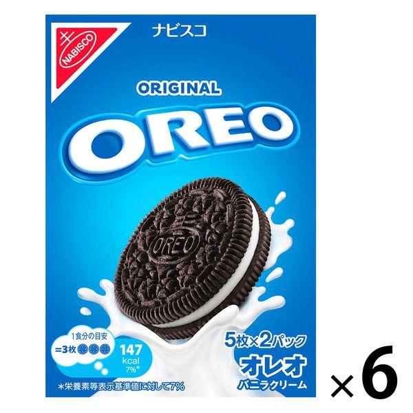 モンデリーズ OREO（オレオ）バニラクリーム 6箱 クッキー ビスケット