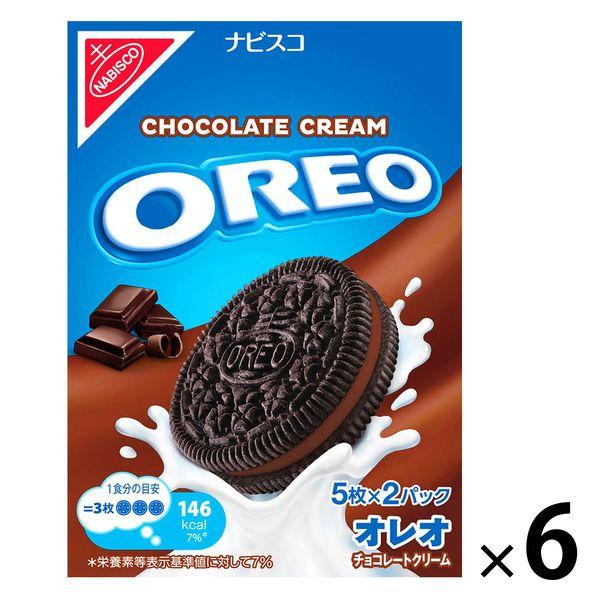 【セール】モンデリーズ OREO（オレオ）チョコレートクリーム 6箱 クッキー ビスケット