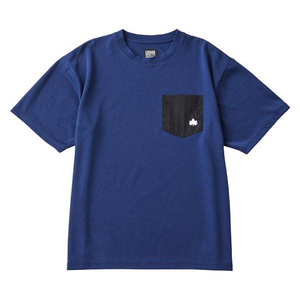 LOGOS by LIPNER ボディリカバリーTシャツ ネイビー L 35503282 LOGOS...