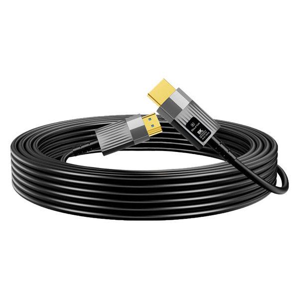 Vodaview 光ファイバーHDMIケーブル30m 8K60Hz v1.4ー2.1の機器に対応 V...