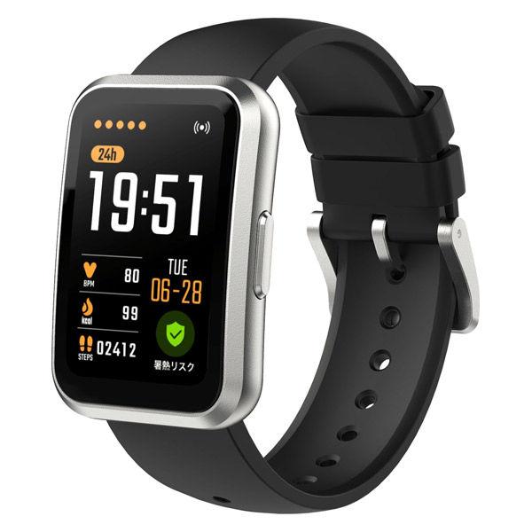 aiwa(アイワ) aiwa band 暑熱リスク検知機能付きスマートバンド/スマートウォッチ JA...