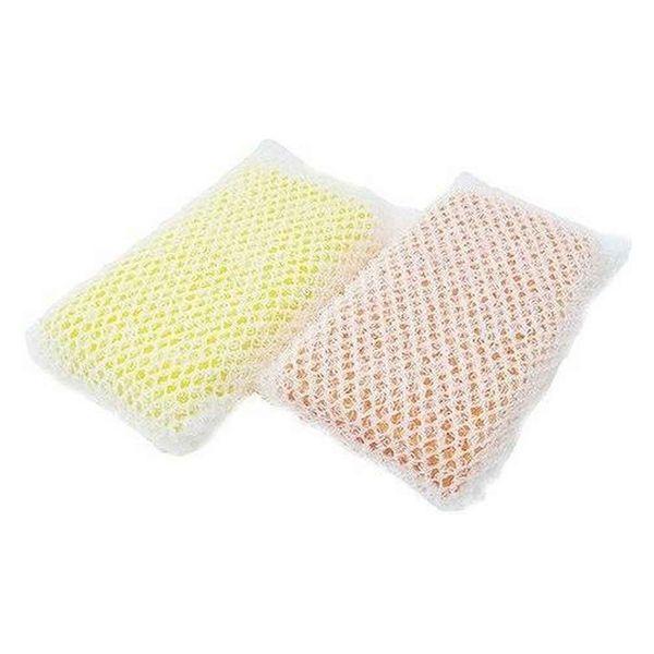 キッチンスポンジ 泡キュット ネット 2個入り 1個 オーエ