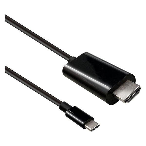 エアージェイ ミラーリングケーブルType-C to HDMI 60Hz 1m AHD-C1M 1本