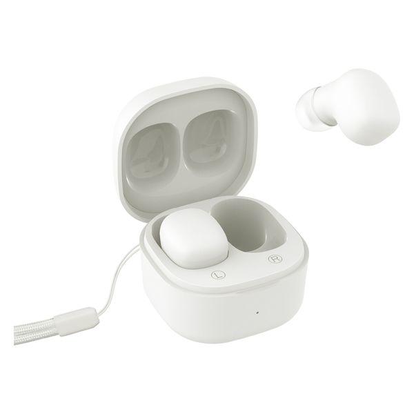エアージェイ Bluetoothワイヤレスイヤホン COLON WH ABT-AP9 1組
