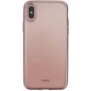 【アウトレット】MSソリューションズ iPhone XS/X シェル型ケース/メタルソフト(Rose Gold) IP8HYB-GLCFRGD 1個