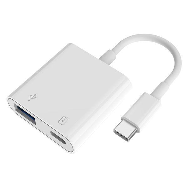 Vodaview USBーC to ミニDock PD18W USB3.0 OTG ホワイト VV-...