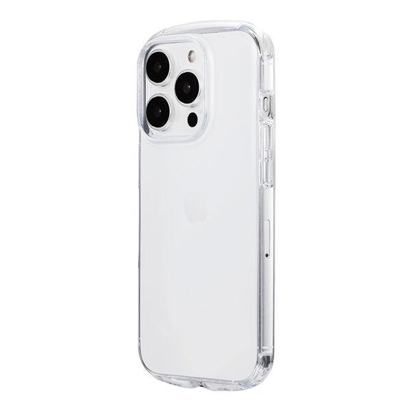 MSソリューションズ iPhone 15 Pro 耐衝撃ラウンドソフトケース LN-IP23CRDC...