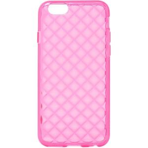 【アウトレット】MSソリューションズ iPhone 6_6S [TPU DIA] TPUケース ビビッドピンク LP-IP64TDPK 1個