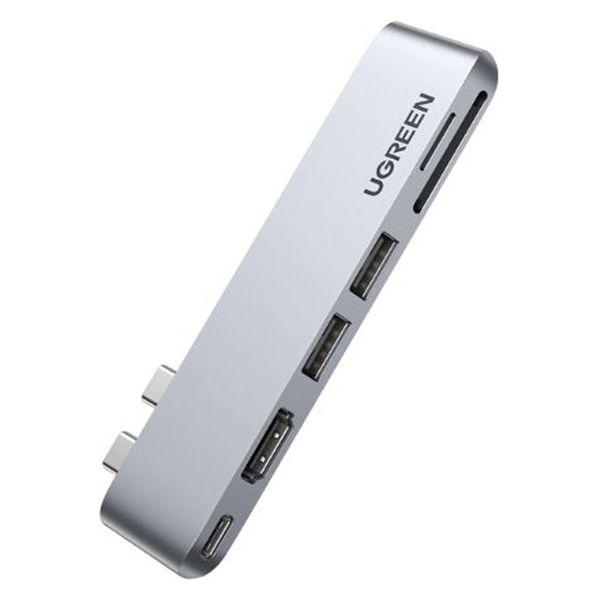 UGREEN USB Cハブ 6ーinー2 6957303888566 1個
