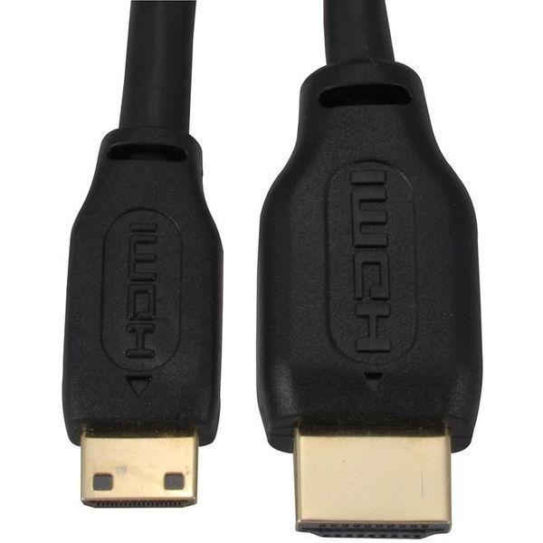 オーム電機 HDMI1.4ミニケーブル 2M VIS-C20M-K 1個